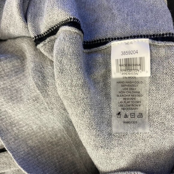 Court & Rowe Cotton Wool Sweater Scoop Neck Long Sleeve Thin Knit Women XL‎ NWT - Picture 10 of 10